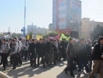 حضور دانشجویان و همکاران در مراسم راهپیمایی 13 آبان 13