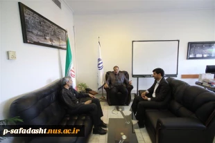 دیدار  مدیرکل حراست جناب آقای دکتر یزدانیان و ریاست آموزشکده تربیت بدنی امام علی(ع) صفادشت
با مدیر کل روابط عمومی و اطلاع رسانی وزارت ورزش و جوانان جناب آقای دکتر ناظمی
و مدیر کل امور بین الملل وزارت ورزش و جوانان جناب آقای دکتر طهماسبی
 2