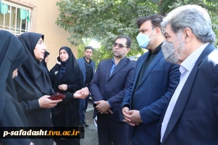 در سفر رئیس دانشگاه فنی و حرفه‌ای کشور به ارومیه صورت گرفت؛
بازدید از آموزشکده شهید بهشتی و حضور در محل مسابقات آقایان در یازدهمین المپیاد ورزشی دانشگاه فنی و حرفه‌ای 3