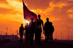 سفر 40 هزار دلداده حسین از قزوین تا کربلا 2