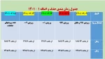 برنامه حذف و اضافه نیمسال اول سال تحصیلی 1402-1401 2