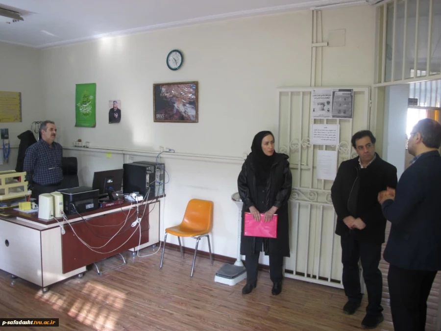 بازدید معاونت محترم اداری و مالی دانشگاه فنی و حرفه ای استان تهران از آموزشکده تربیت بدنی صفادشت 4