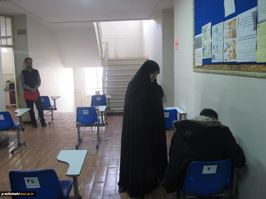 بازدید رئیس محترم نظارت و ارزیابی دانشگاه فنی و حرفه ای استان تهران 4