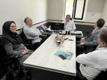جلسه سرپرست آموزشکده ملی مهارت تربیت بدنی صفادشت با دبیر کل فدراسیون وزنه‌برداری 3