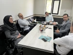جلسه سرپرست آموزشکده ملی مهارت تربیت بدنی صفادشت با دبیر کل فدراسیون وزنه‌برداری 4
